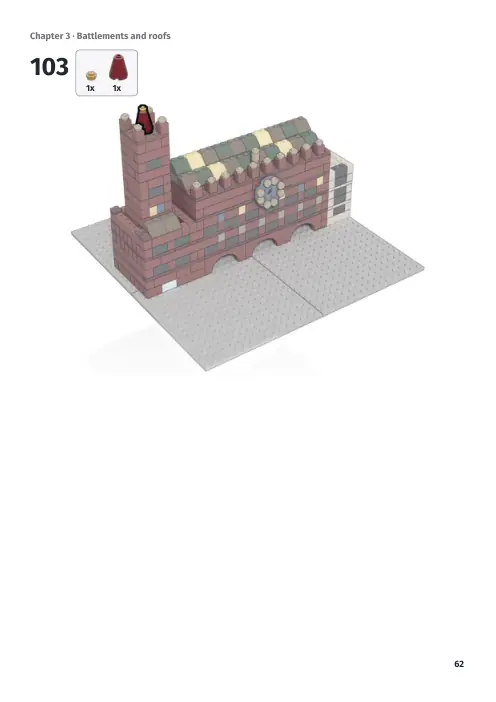 Booklet page 62: Build steps