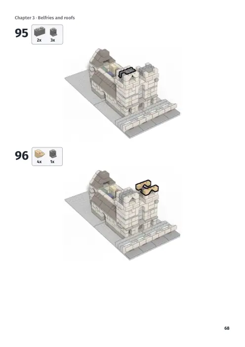 Booklet page 68: Build steps