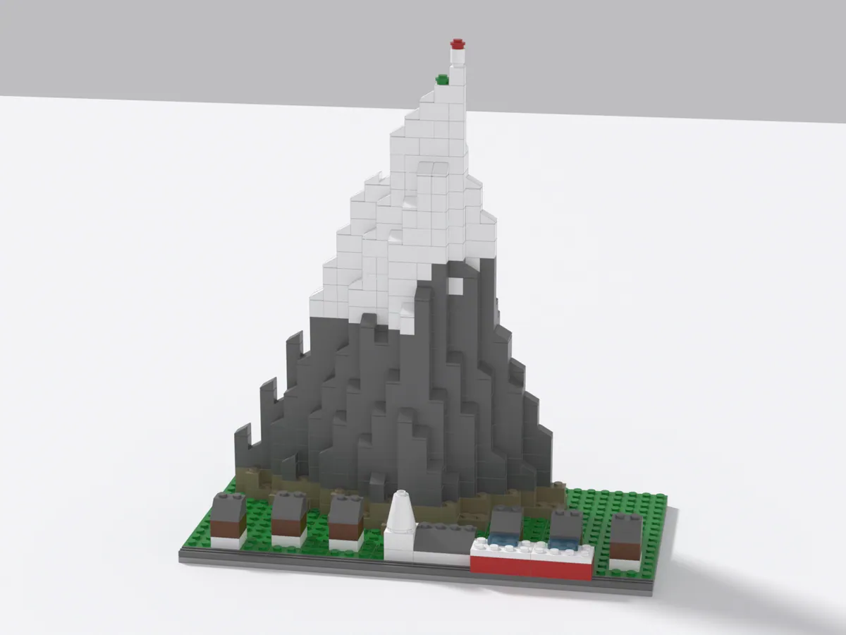 Matterhorn model, hero view