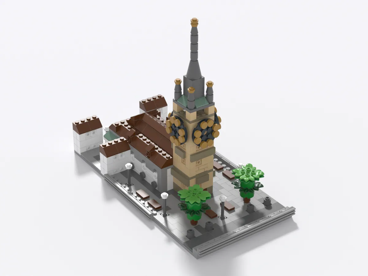 St. Peter model, back right